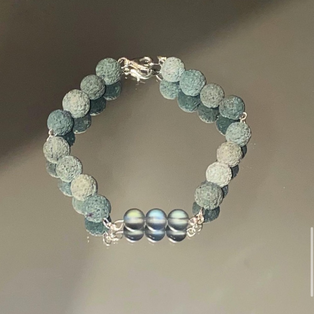 Lava stone bracelet